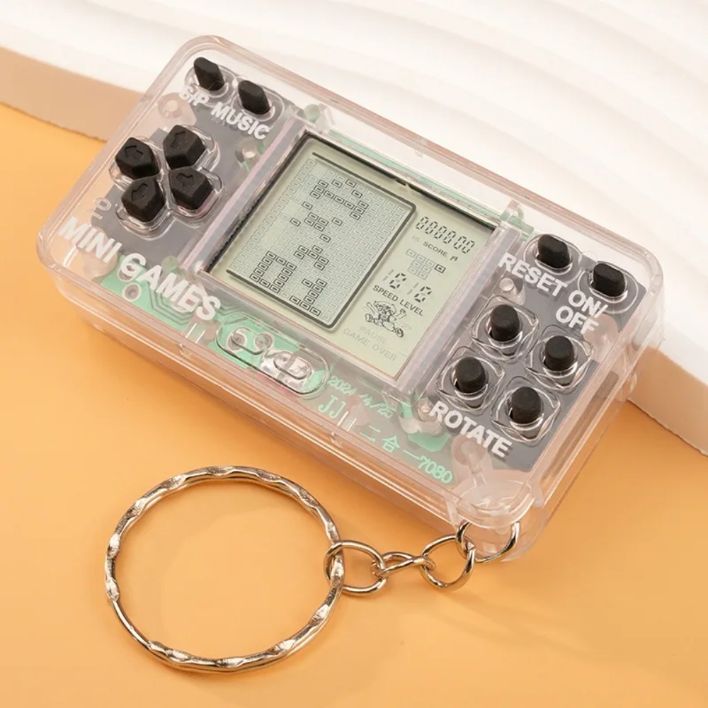 Gaming Console Keychain - Mini Consola de Juegos Retro Portátil