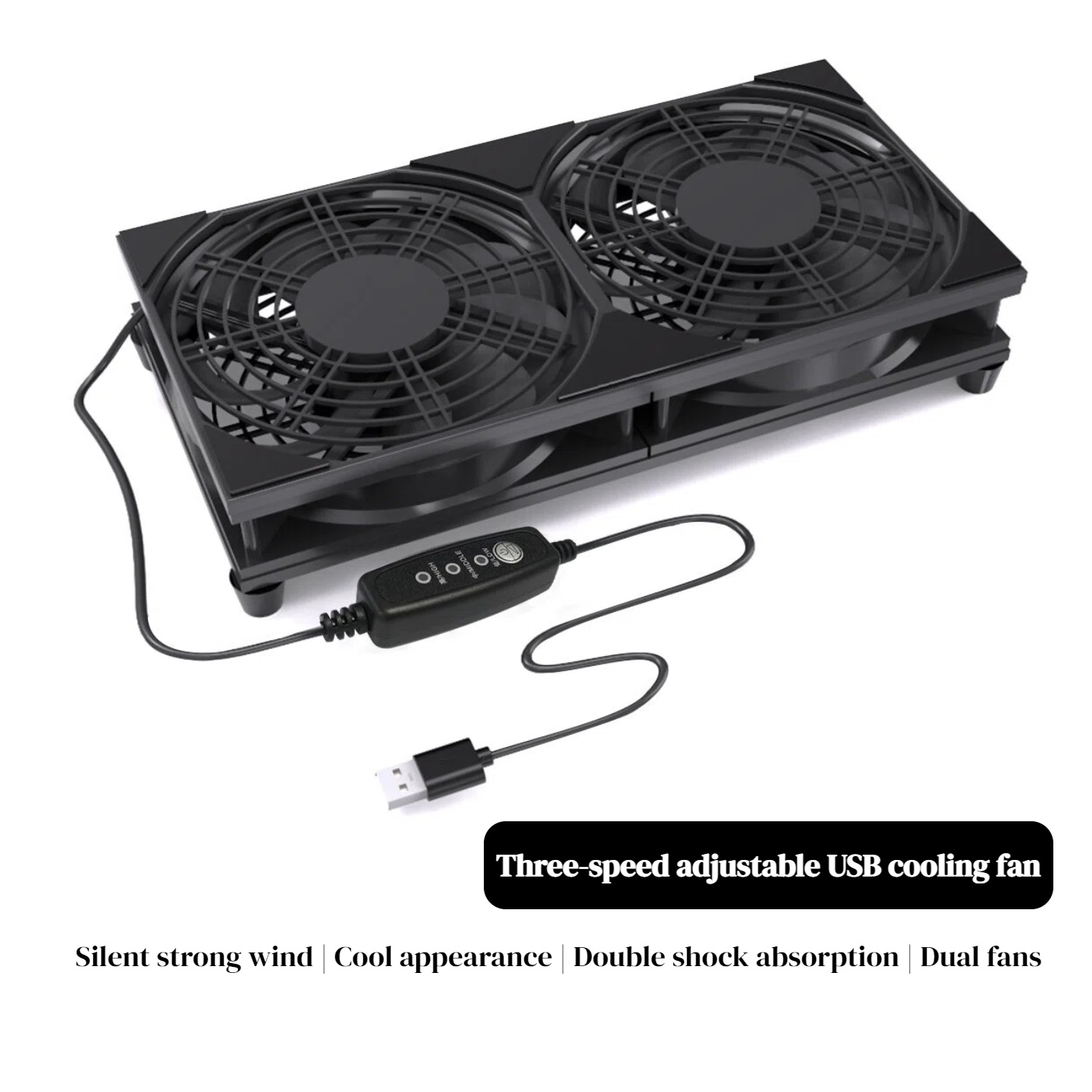 Gaming Console In - Ventilador de Refrigeración USB Dual con