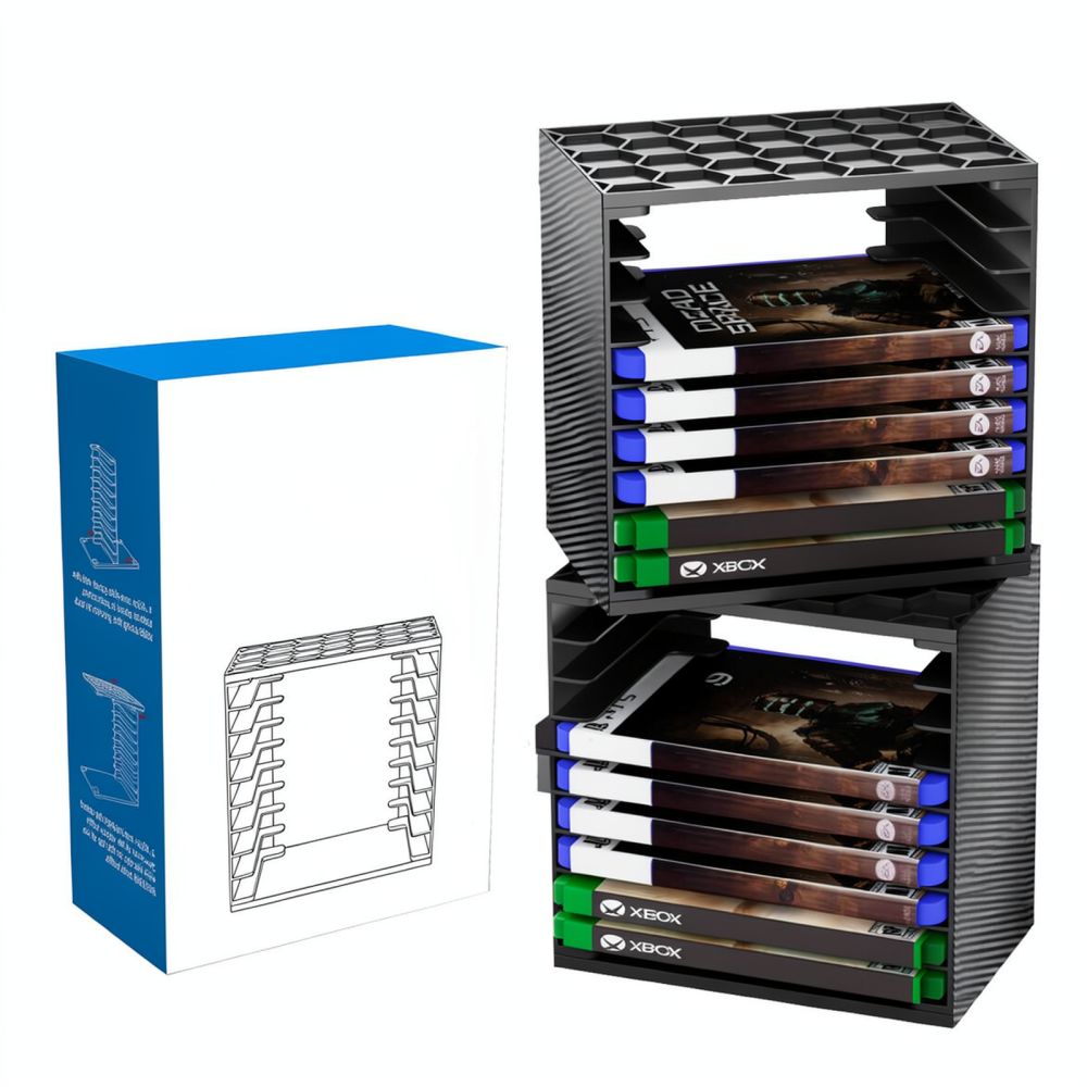 Torre de almacenamiento para t - Gaming Console Display Case reseña y precio