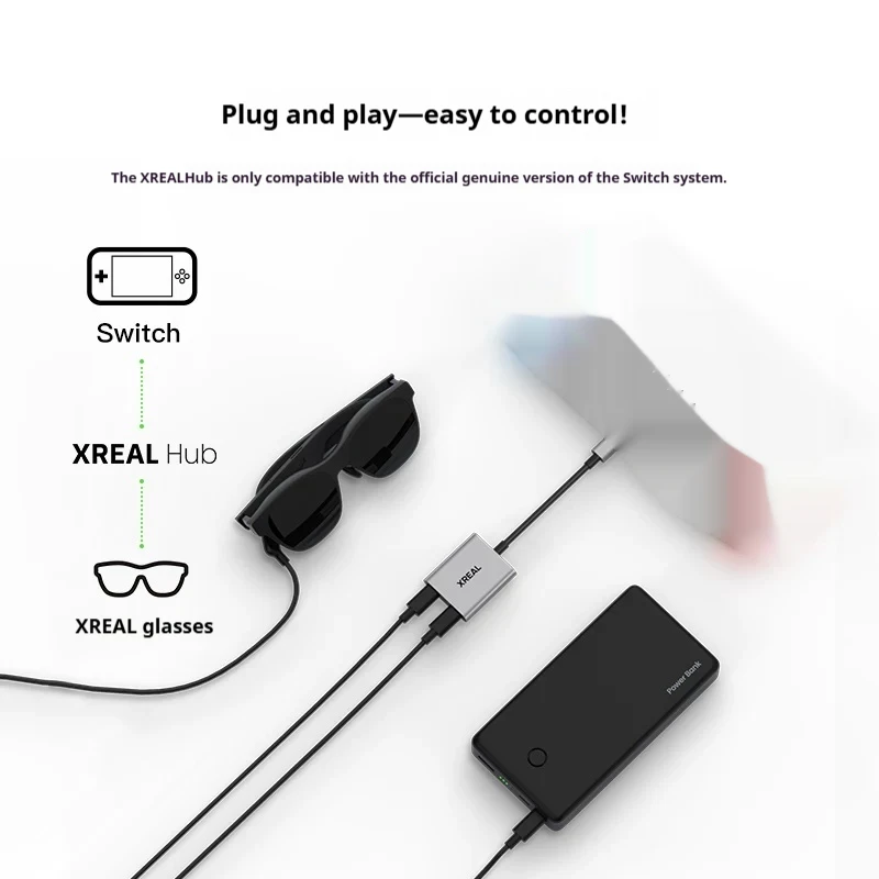 Adaptador USB-C XREAL Hub para - Gaming Console Rog Ally reseña y precio