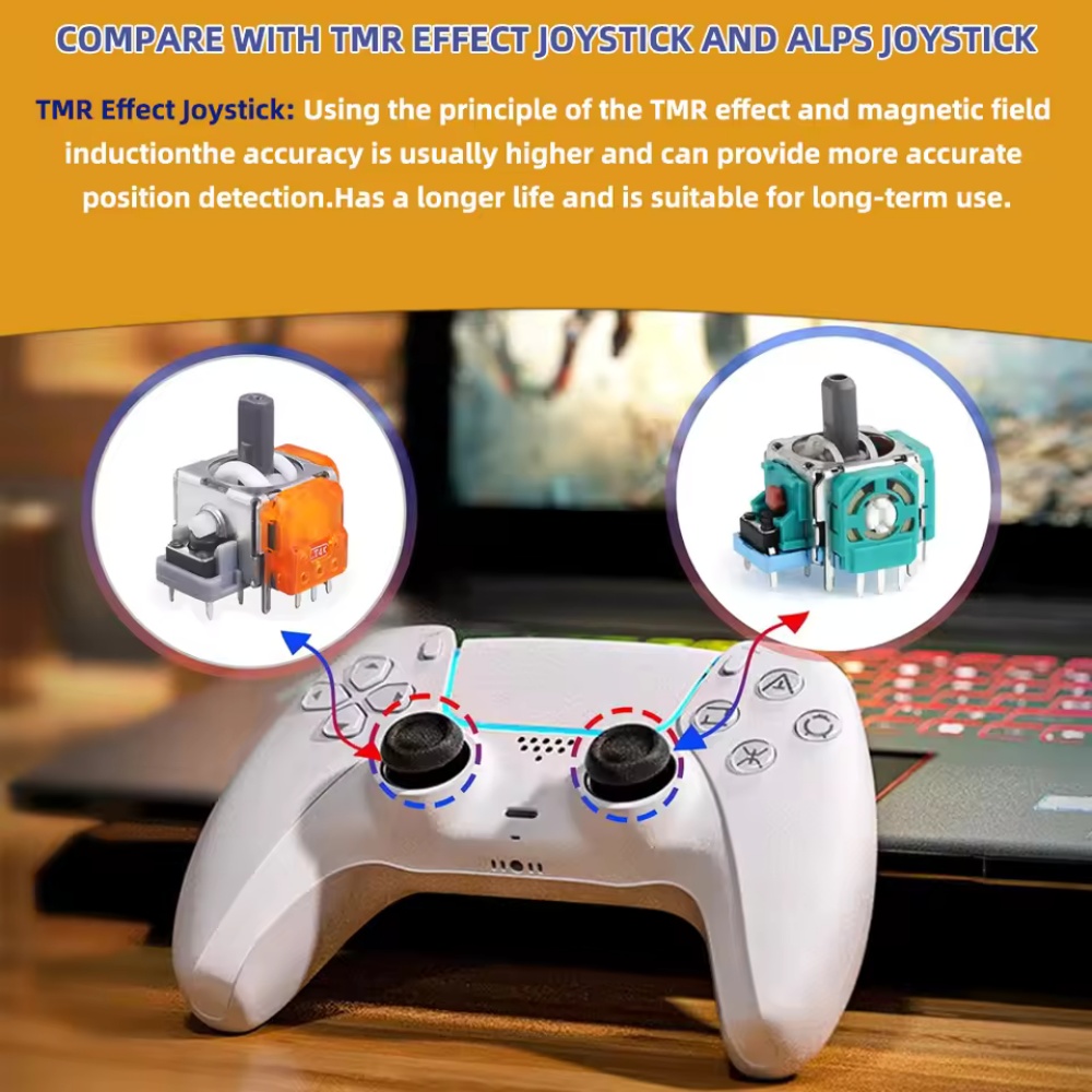 Joystick de efecto TMR de repu - Gaming Console Tv reseña y precio