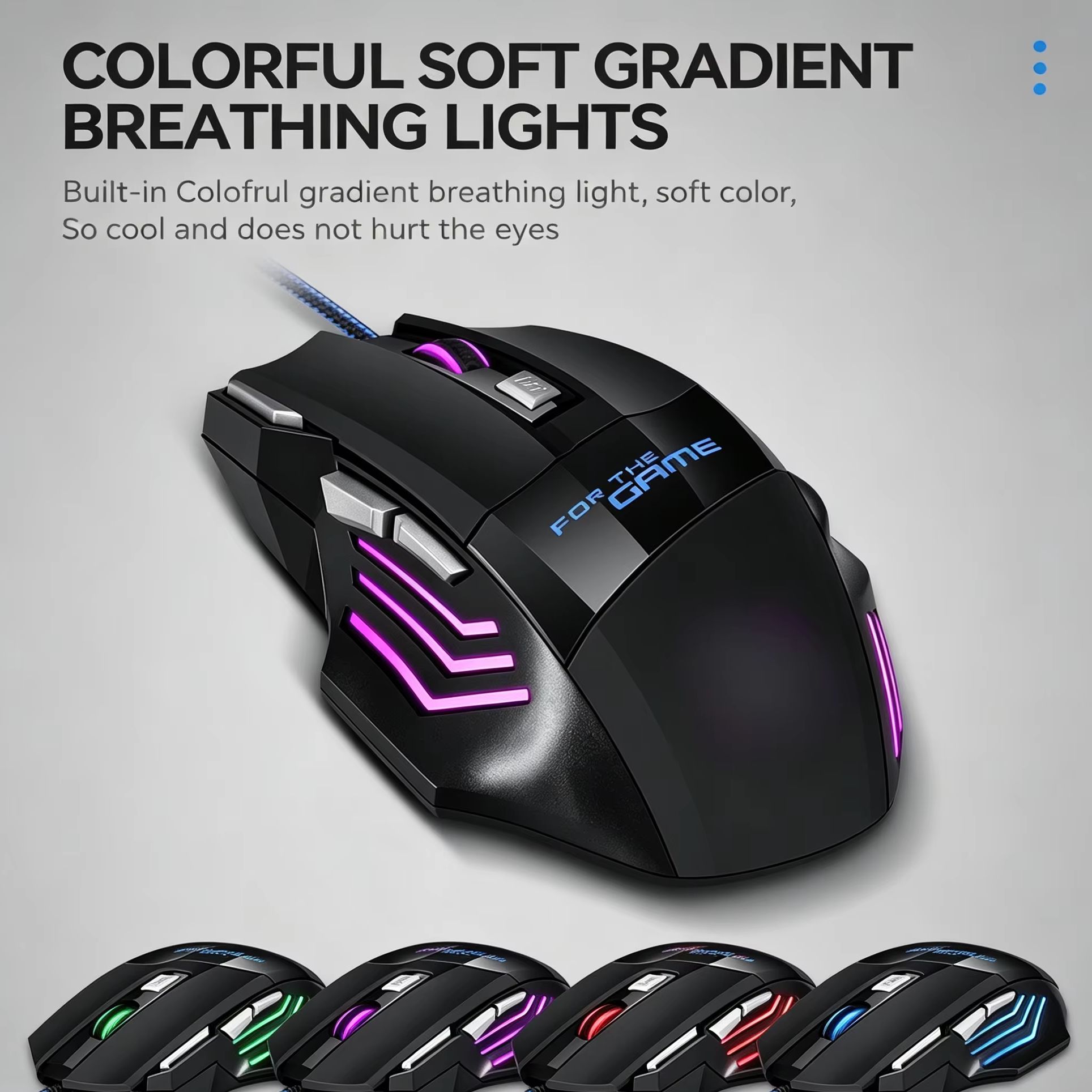 Ratón para juegos con cable, r - Gaming Console Buttons reseña y precio