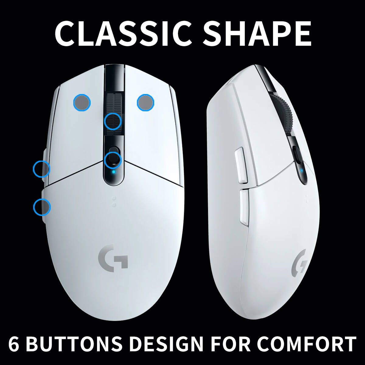 Ratón para Juegos Logitech G30 - Gaming Console Buttons reseña y precio