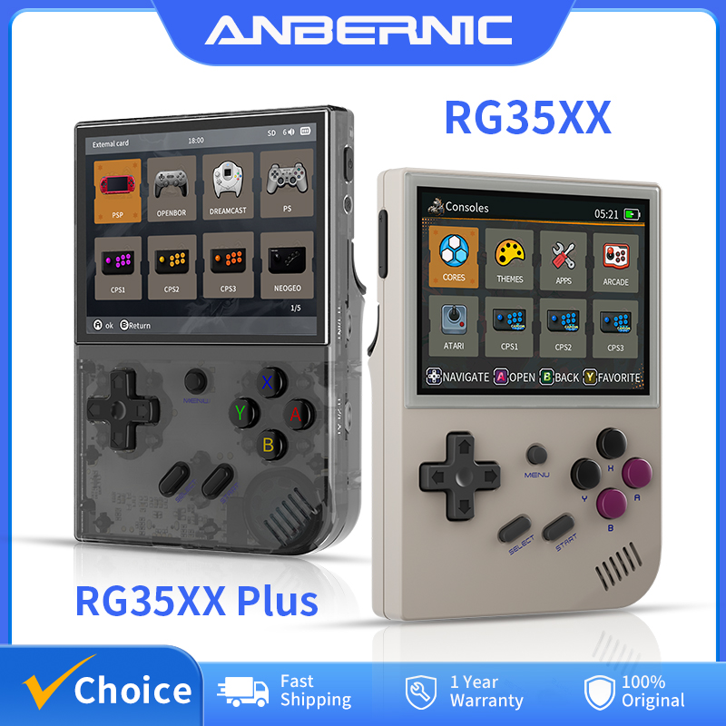 ANBERNIC RG35XX Plus/RG35XX Co - Gaming Console Under 5000 reseña y precio
